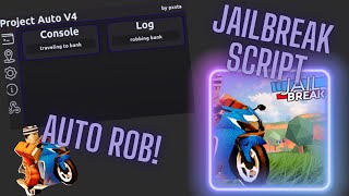 Roblox Jailbreak Script  Hack  FASTEST Auto Rob  Undetected  Free  WORKING [upl. by Dulcle284]