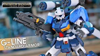 PBandai HG GLine Standard Armor  UNBOXING and Review [upl. by Wernick]