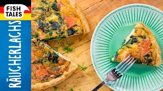 Fish Tales  Quiche mit Lachs und Spinat [upl. by Gerger438]