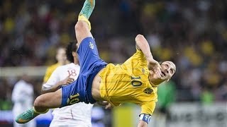 Zlatan Ibrahimovic Bicycle Kick Vs England [upl. by Vories606]