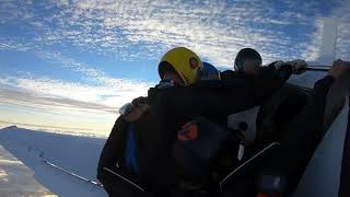 Aircraft Stall Captured by Skydiver [upl. by Ecnadnac]