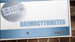 HAEMOCYTOMETER  FULLY EXPLAINED IN HINDI  RBC WBC COUNTING [upl. by Ragen447]