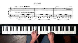 Debussy “Rêverie” Paul Barton FEURICH 218 piano [upl. by Hourihan]