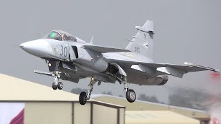 Sweden and Hungary focus on JAS Gripen fighter jet collaboration [upl. by Berck]