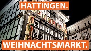 Der Weihnachtsmarkt in Hattingen  Weihnachtsmärkte im Ruhrgebiet  checkpottclip [upl. by Egor]