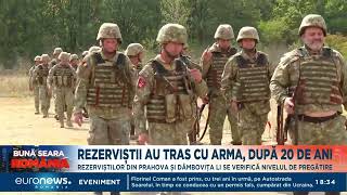 Exercițiu de mobilizare în Prahova și Dâmbovița Peste 6000 de rezerviști chemați la instrucție [upl. by Clancy]