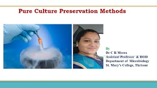 Pure culture preservation methods in Microbiology [upl. by Melinde]