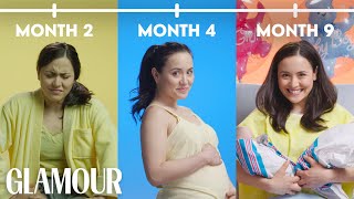 This is Your Pregnancy in 2 Minutes  Glamour [upl. by See]