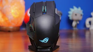 ASMR unboxing Asus ROG Spartha X wireless gaming mouse [upl. by Elatia731]