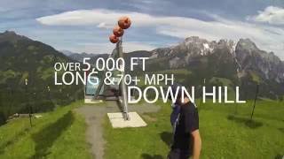 Flying Fox XXL Leogang Austria GoPro [upl. by Wesa]