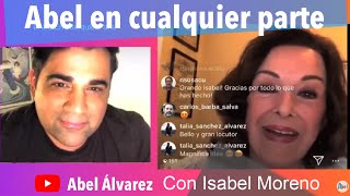 Actriz Isabel Moreno la Inesita de Betty en NY  Abel en cualquier parte [upl. by Pimbley]