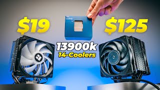 We Tested 14 AIRCoolers on 24Core 13900k  The Results Will Shock You [upl. by Gudrin]