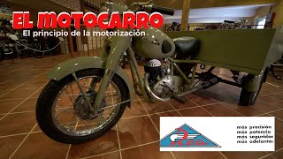 MOTOCARRO ROA LOS COMIENZOS DE LA MOTORIZACIÓN [upl. by Yrebmik]