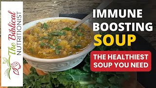 CancerPreventing Recipe  Creamy Cruciferous Vegetable Soup [upl. by Releehw541]