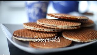 Stroopwafel recipe  How to make stroopwafels [upl. by Sinnod]