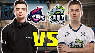 САМЫЙ КРАСИВЫЙ СНГ КОМБЭК  SPIRIT VS WINSTRIKE  WePlay Lock and Load [upl. by Neehcas]