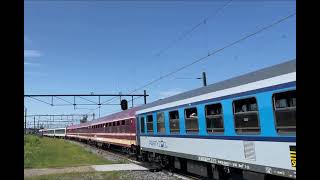 5 augustus 2024 Blerick  TCS 101003 en 103004 101 met sziget express naar Budapest [upl. by Ennayllek]