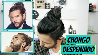 ¿Cómo hacer un chongo para hombre  Man bun Xelbor [upl. by Zoeller]