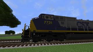 Minecraft Immersive Railroading Railfanning  Pt 12 [upl. by Oiliduab]