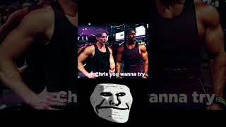 powerlifter shocked Calisthenics rocked trollfaceedits tiktokviralcalisthenicstrollface [upl. by Kreager]