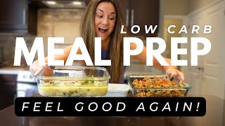 LOW CARB HIGH PROTEIN MEAL PREP to Reset Your Body [upl. by Soinski]