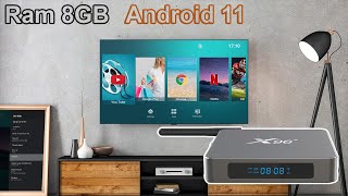 Trên tay Android TV Box X96 X6 sử dụng Ram 8GB và Android 11 đầu tiên tại Việt Nam [upl. by Kerwon223]