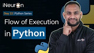 Flow of Execution in Python  Python Tutorial Hindi  Day 22 [upl. by Elledoj]