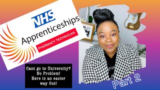 PHAMARCY TECHNICIAN LEVEL 4  NHS APPRENTICESHIP [upl. by Coray]