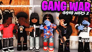 I HAD A GANG WAR IN THIS NEW YORK ROBLOX HOOD GAME [upl. by Anidem632]