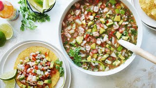 Shrimp Ceviche Ceviche De Camaron Sonora Style [upl. by Ycnej]