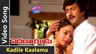 Kadile Kaalama Video Song  Pedarayudu Movie Songs  Mohan Babu Soundarya  Koti  YOYO Cine Talkie [upl. by Ecnaiva]