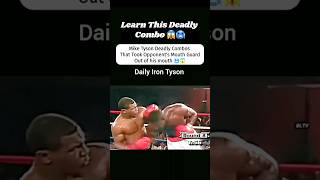 Mike TysonquotDeadly Knockout Combosquot🥶😱miketyson boxing [upl. by Salokkin401]