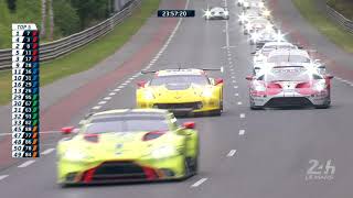 2019 Le Mans 24 hours  Epic GTPro Battle  Ford vs Aston Martin vs Corvette [upl. by Humph237]