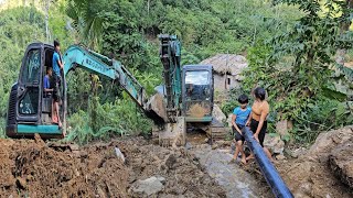 TIMELAPSE Expanding a Fish Farm Overcomes an Orphaned Boys Fate [upl. by Tnaryb]