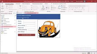 Budowa Aplikacji Access  odcinek 2 [upl. by Fernald644]