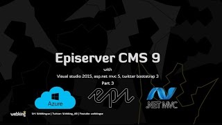 Episerver CMS 9 tutorial deploy your website to azure part 3 [upl. by Olcott]