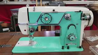 Nelco R 1000 Sewing Machine Test Run [upl. by Atir]