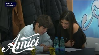 Amici 21  Il rapporto tra Alex e Cosmary [upl. by Hgielar]