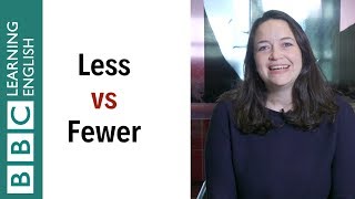 Less vs Fewer Whats the difference English In A Minute [upl. by Seif]