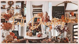 🍂 NEW FALL DECORATING MARATHON  COZY FALL HOME DECOR  FALL DECOR IDEAS 2024  FALL AESTHETIC 🍁 [upl. by Fredric]