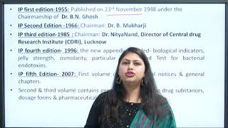 Introduction To Pharmacopoeias Part1 Indian Pharmacopoeia And British Pharmacopoeia [upl. by Bellanca]