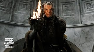 The Lord Of The Rings The Return Of The King  King Denethor Goes Mad  ClipZone High Octane Hits [upl. by Anuahs788]