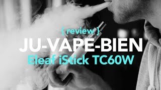 Unbox iStick TC 60W Eleaf  Box classe avec accu [upl. by Yenterb]