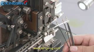 Servo Type Wire Stripping amp Crimping Machine [upl. by Nylsirk189]