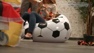 NC8107  POUF GONFLABLE BALLON DE FOOT [upl. by Elleirua]