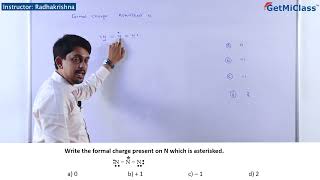 Formal charge present KCET 11th Chemical Bonding And Molecular Structure [upl. by Llerahs284]