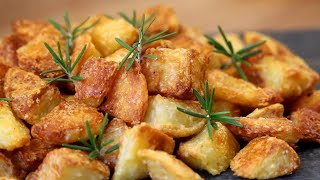 The Best Homemade Crunchy Roasted Potatoes  How Tasty Channel [upl. by Ayital437]