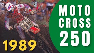 Best of MX 250 1989  Motocross season review [upl. by Oyek735]