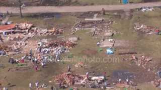 Henryville to Marysville path of destruction in Southern Indiana [upl. by Amil]