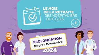 Le Mois de la Retraite des Hospitaliers 2024 est prolongé [upl. by Darice937]